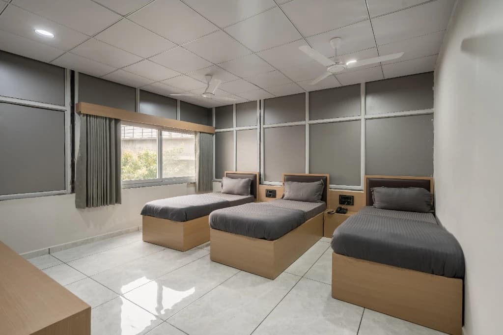 Spacious AC Suite with Window